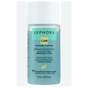 New Sephora Gentle Eye and Lip Makeup Remover .125ml X 3 Bottles